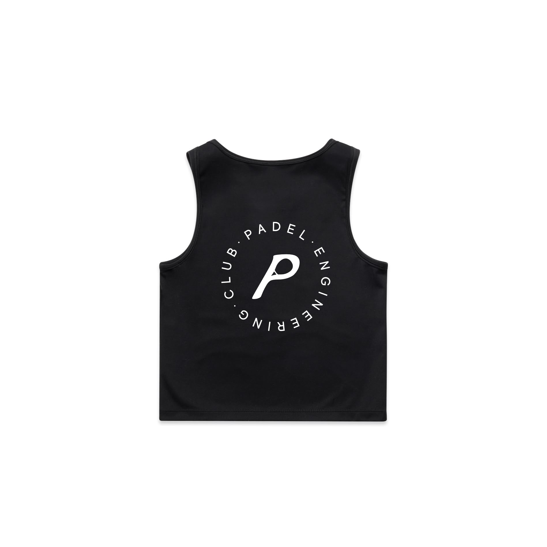 Core Black Active Cropped Vest Women