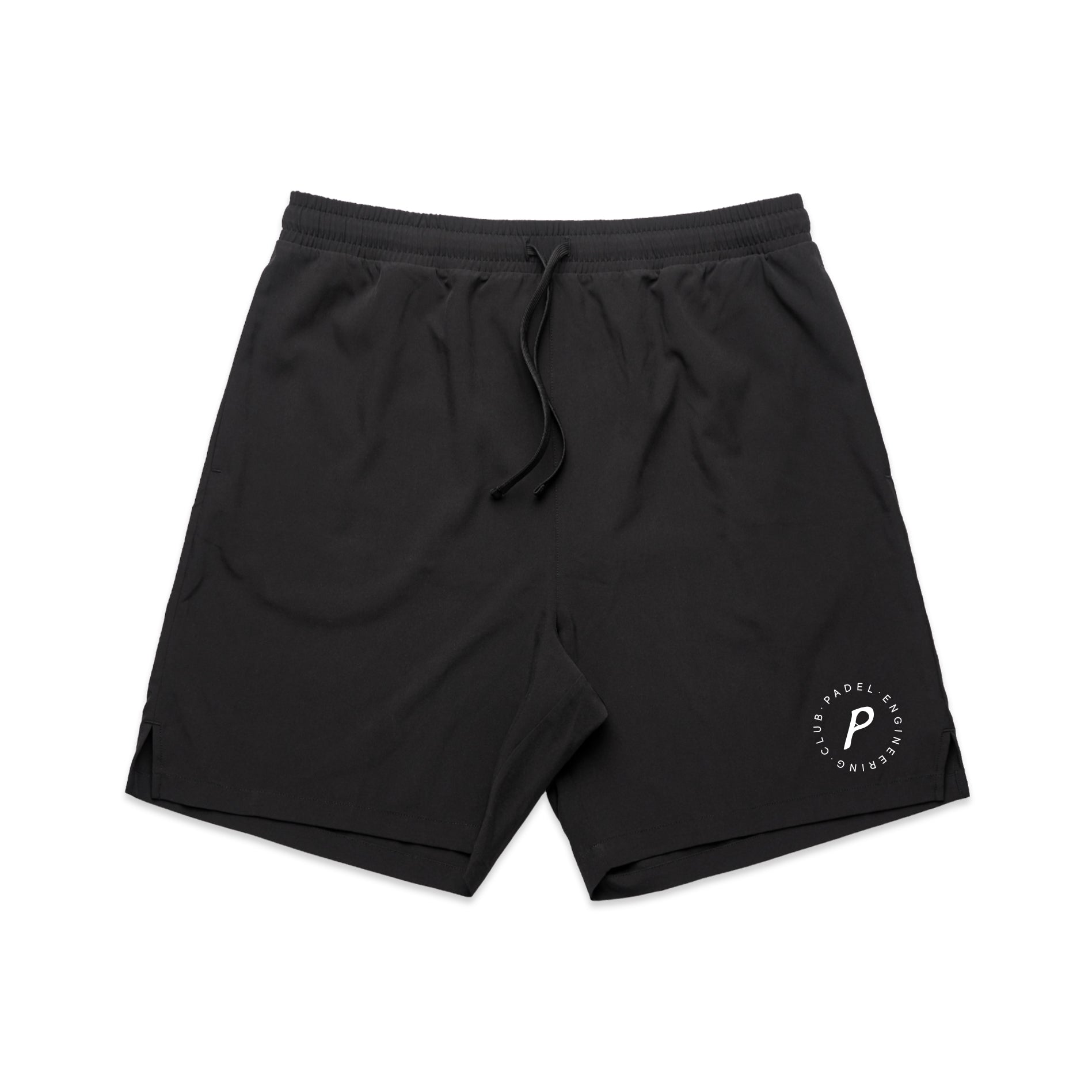 Core Black Active Shorts Men