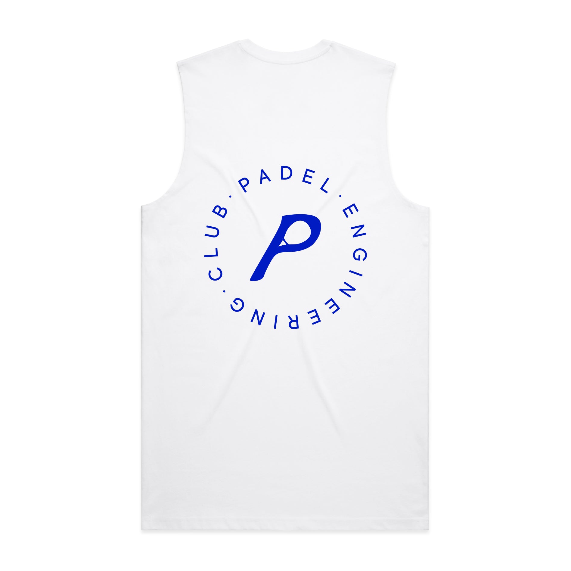 Core White Vest Men