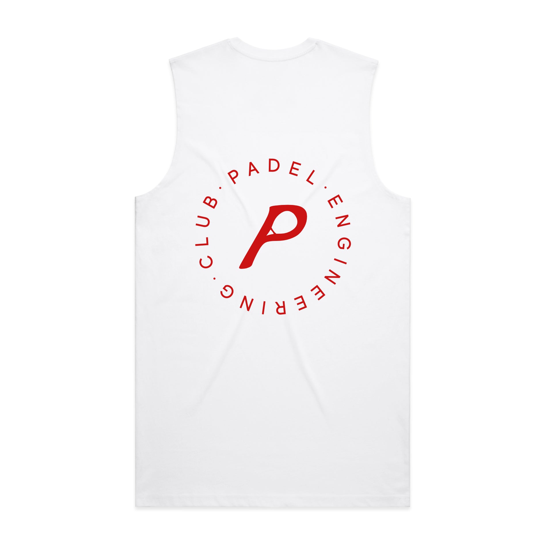 Core White Vest Men