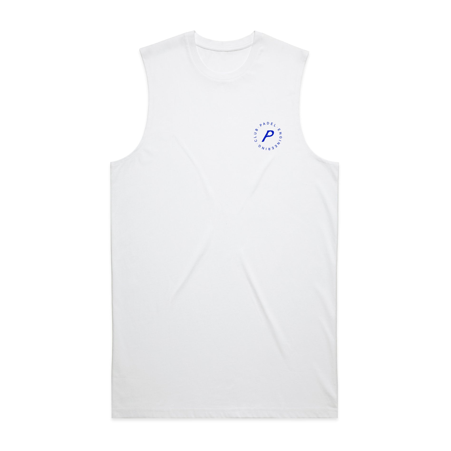 Core White Vest Men