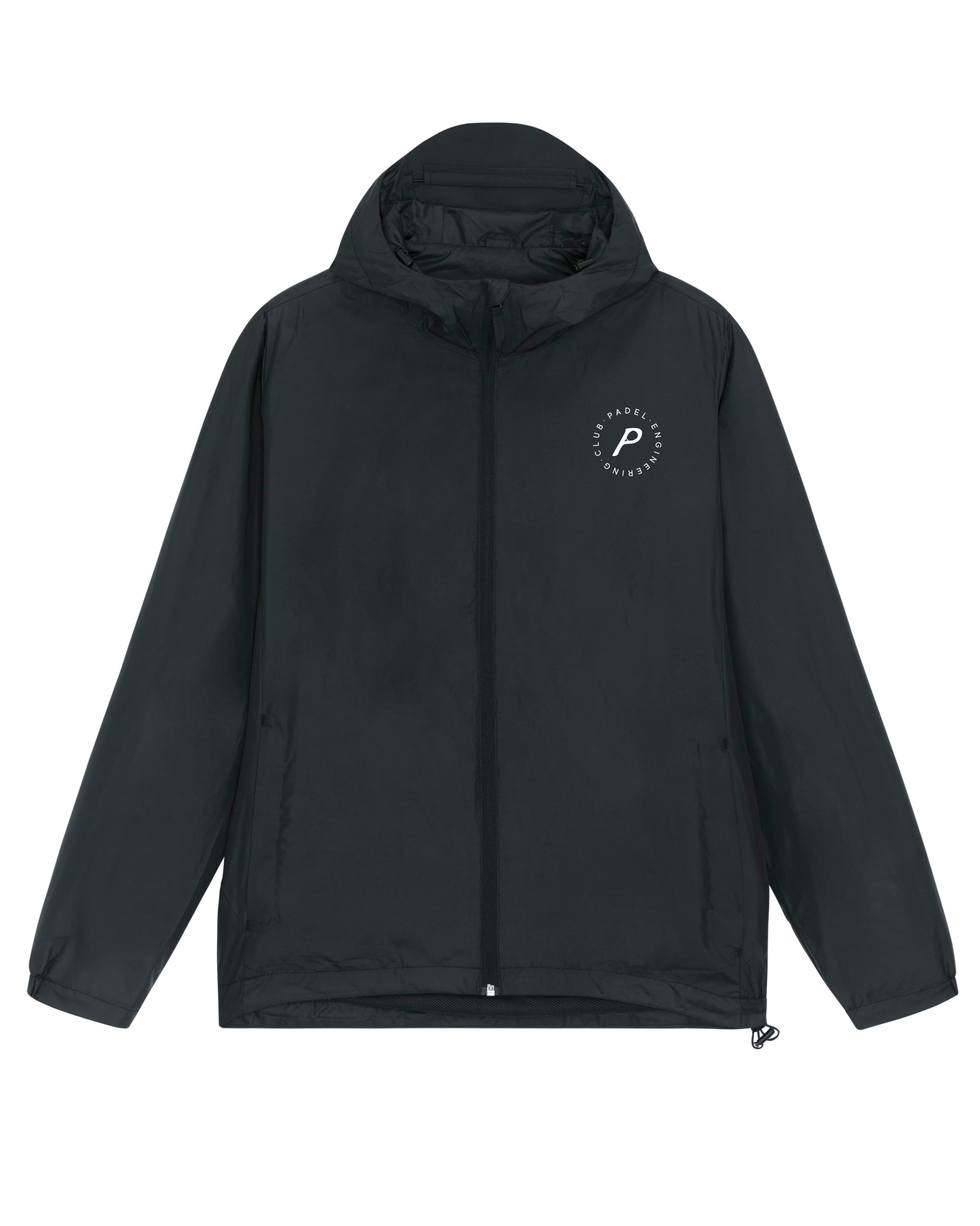 Core Black Windbreaker