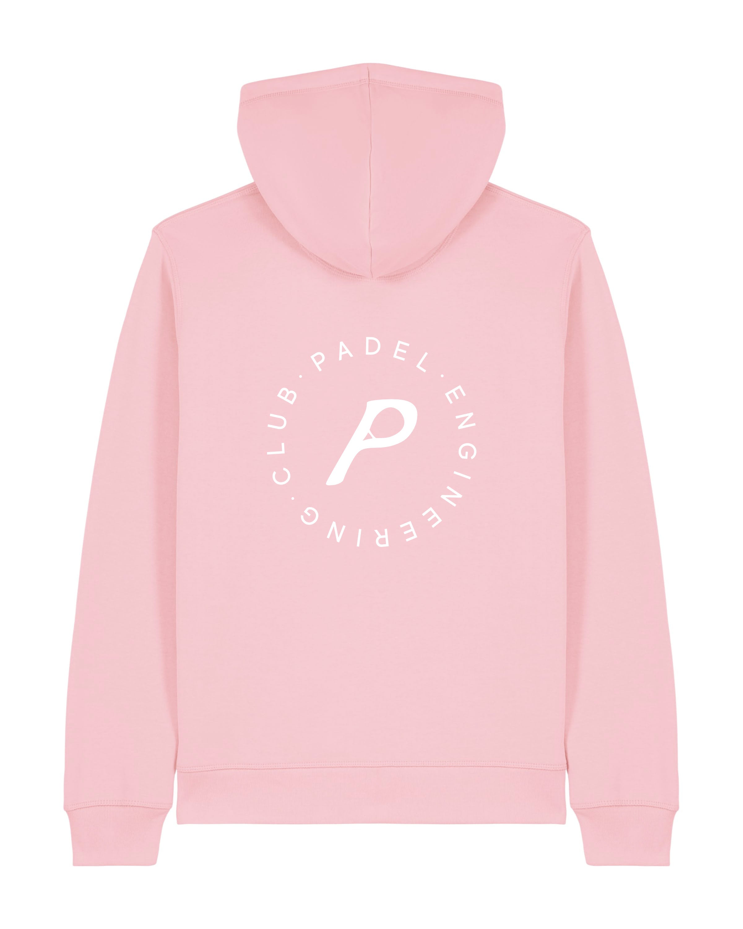 Core Cotton Pink Zipped Hoodie
