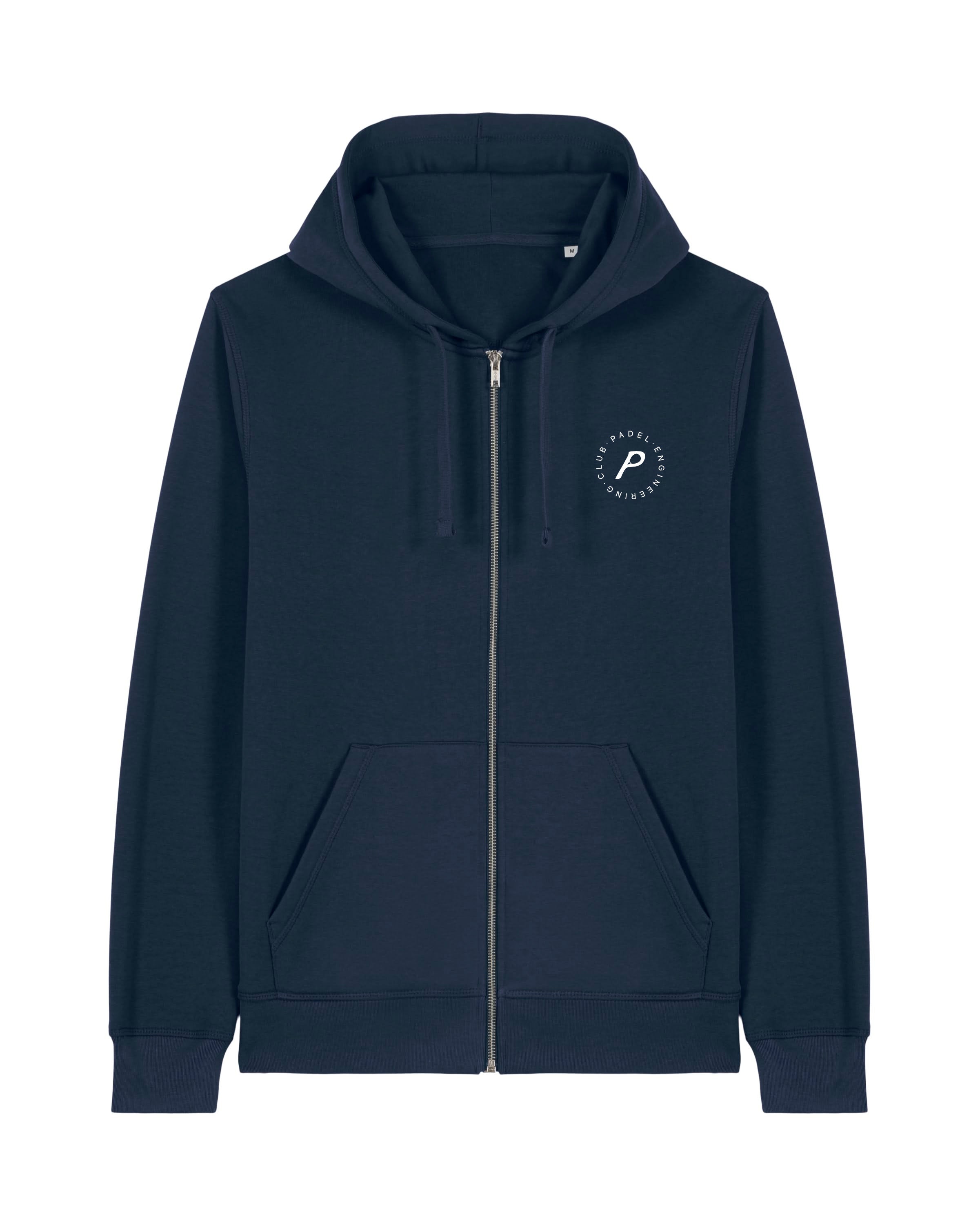 Core French Navy Zipped Hoodie