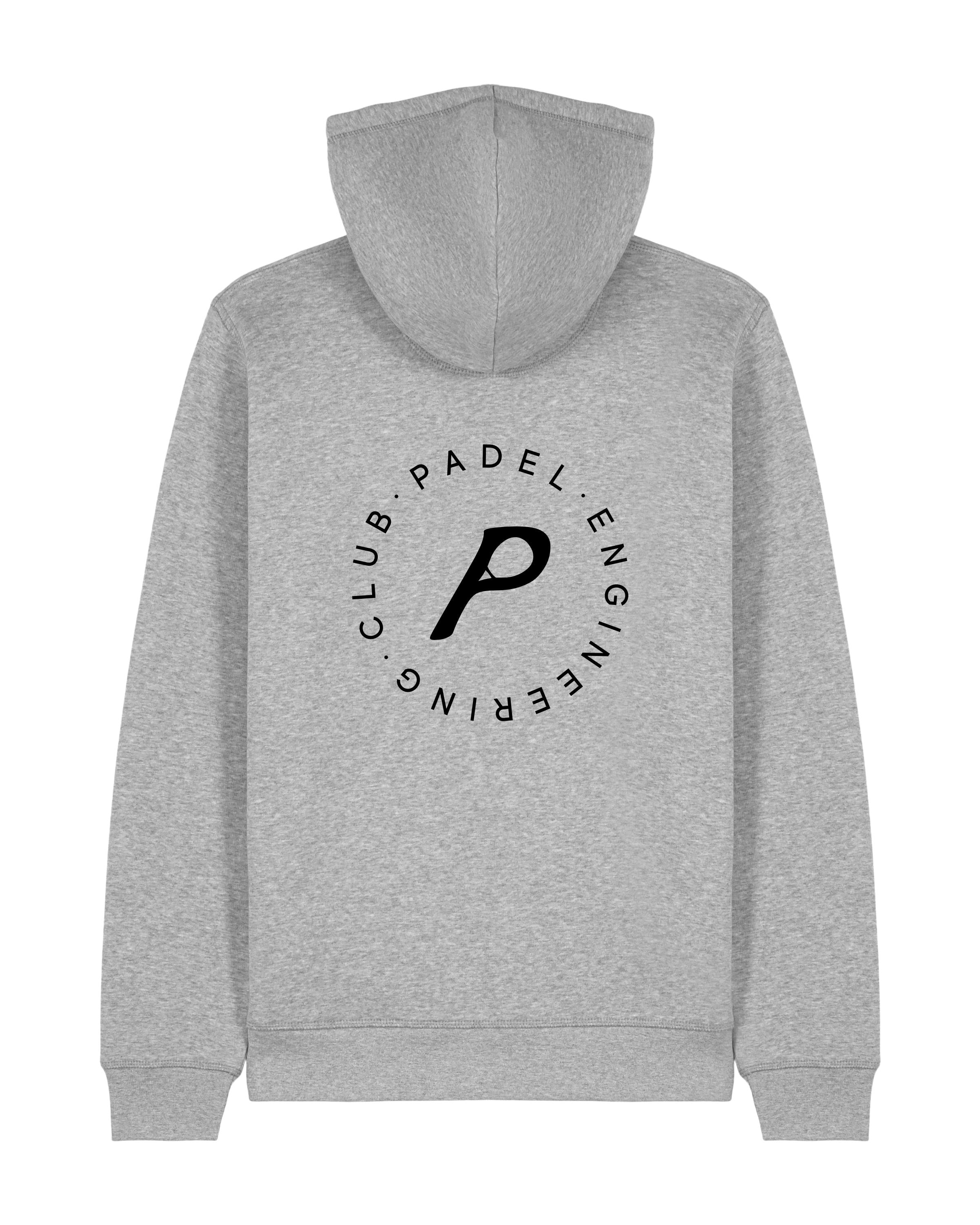 Core Heather Grey Zipped Hoodie
