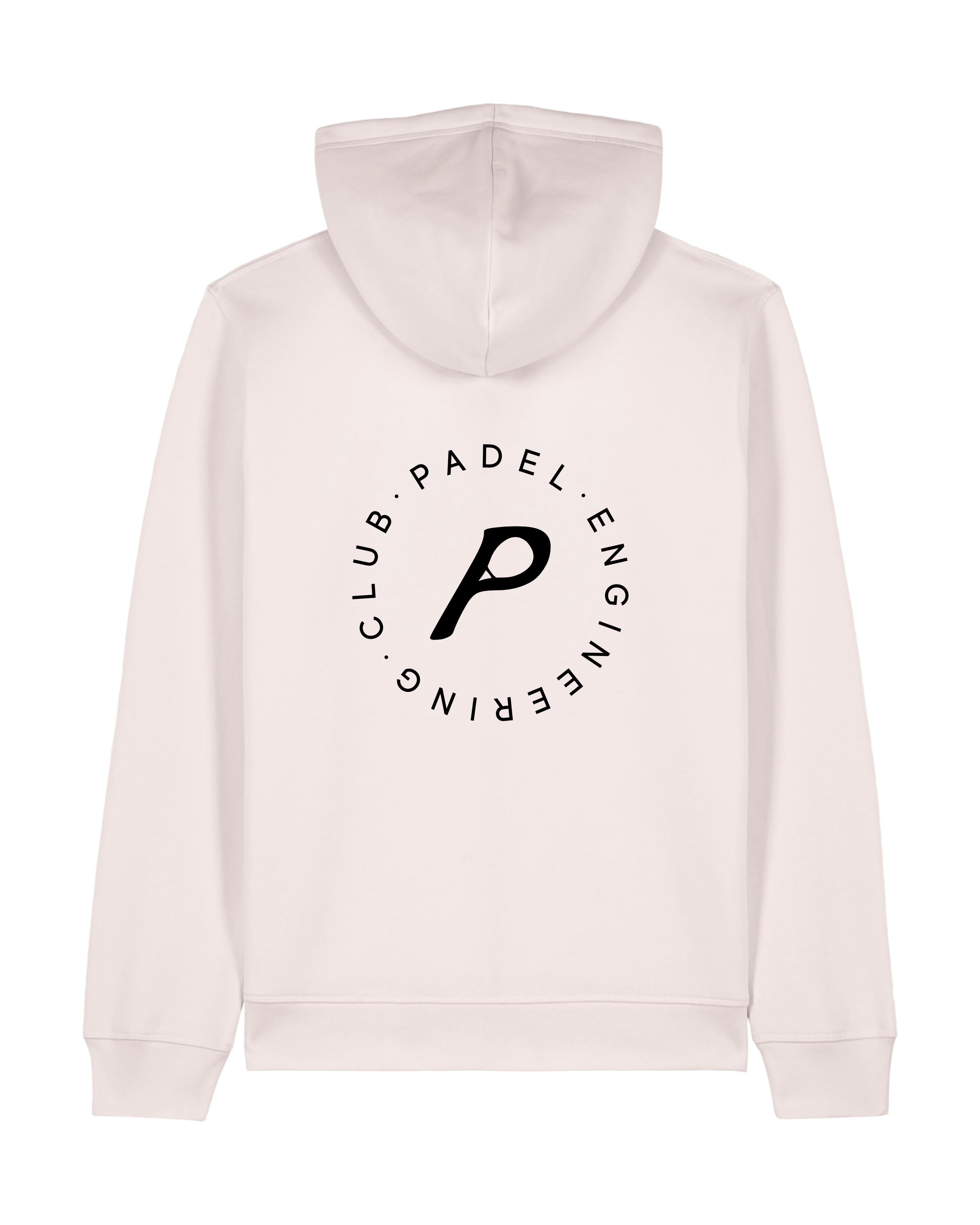 Core Vintage White Zipped Hoodie
