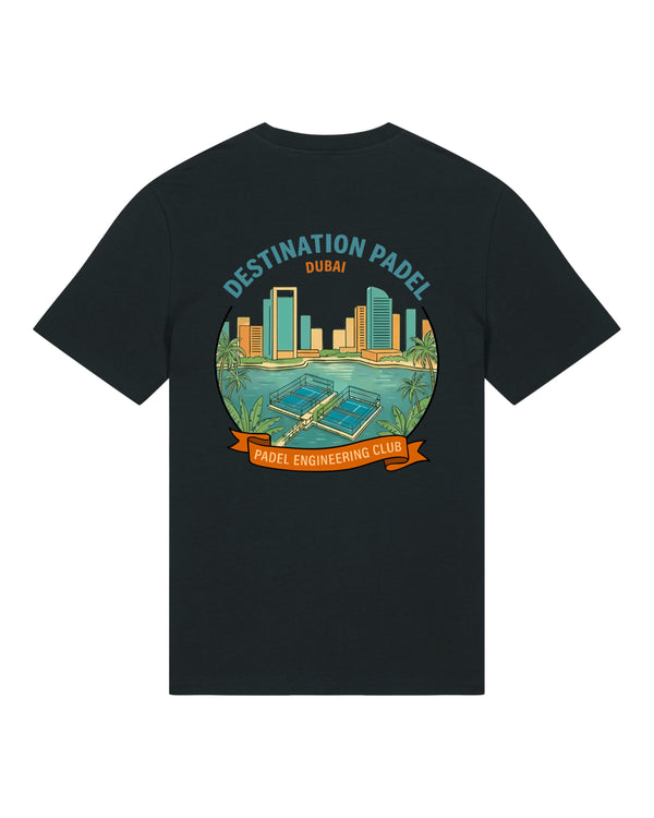 Destination Padel Dubai Black T-Shirt
