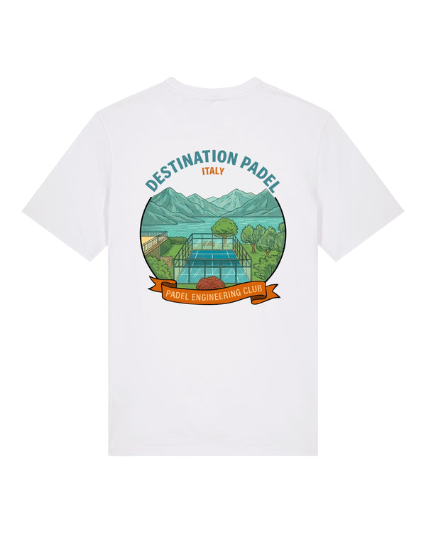 Destination Padel Italy White T-Shirt