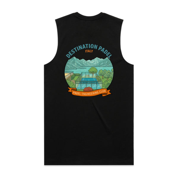 Destination Padel Italy Black Vest Men
