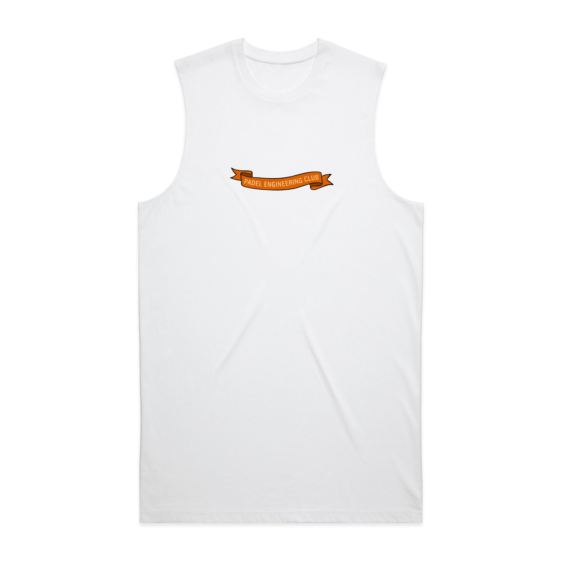 Destination Padel Maldives White Vest Men