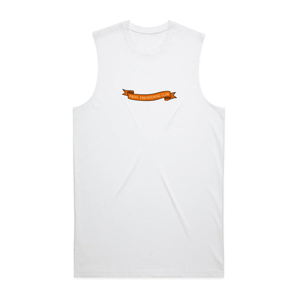 Destination Padel Maldives White Vest Men