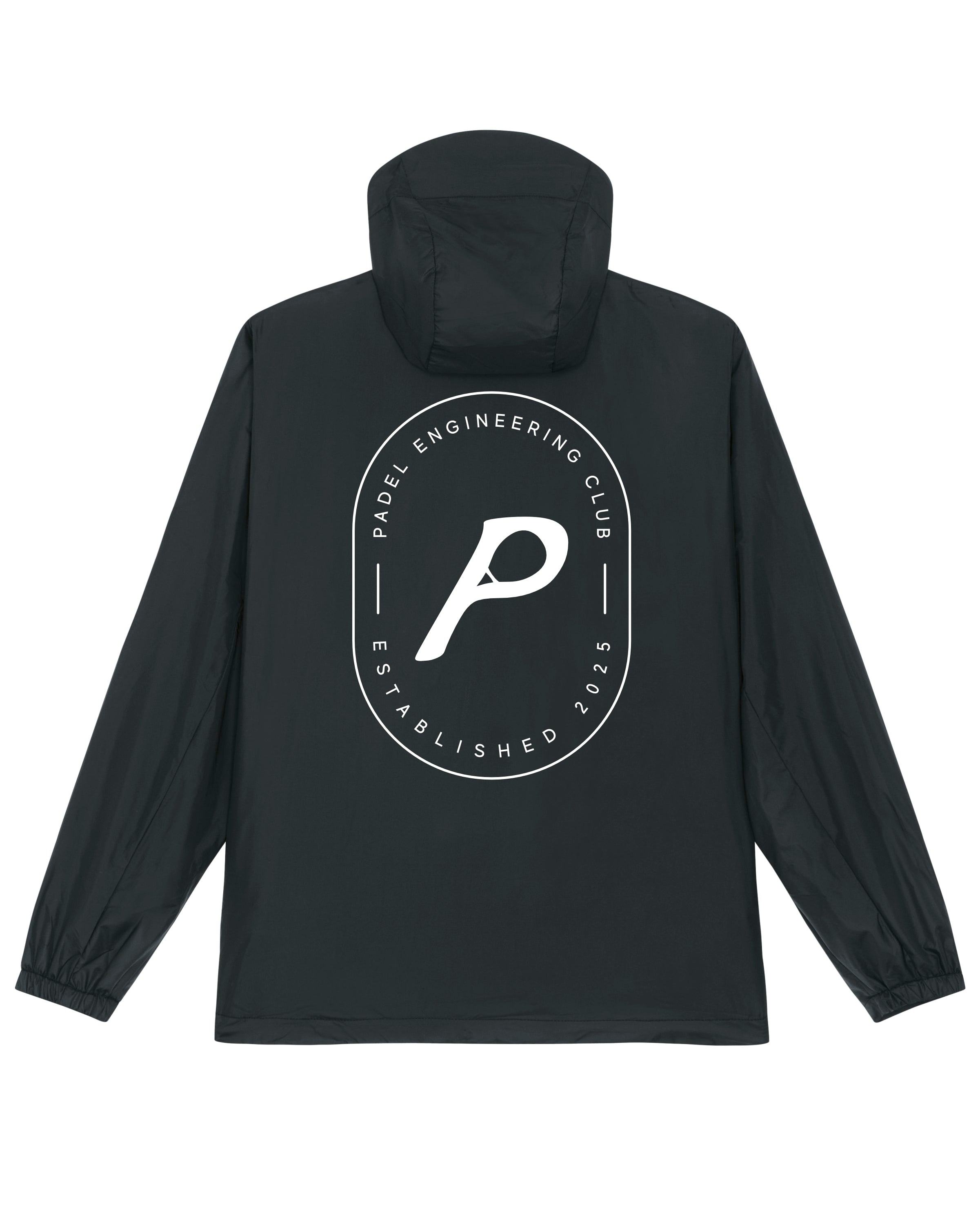 Heritage Black Windbreaker