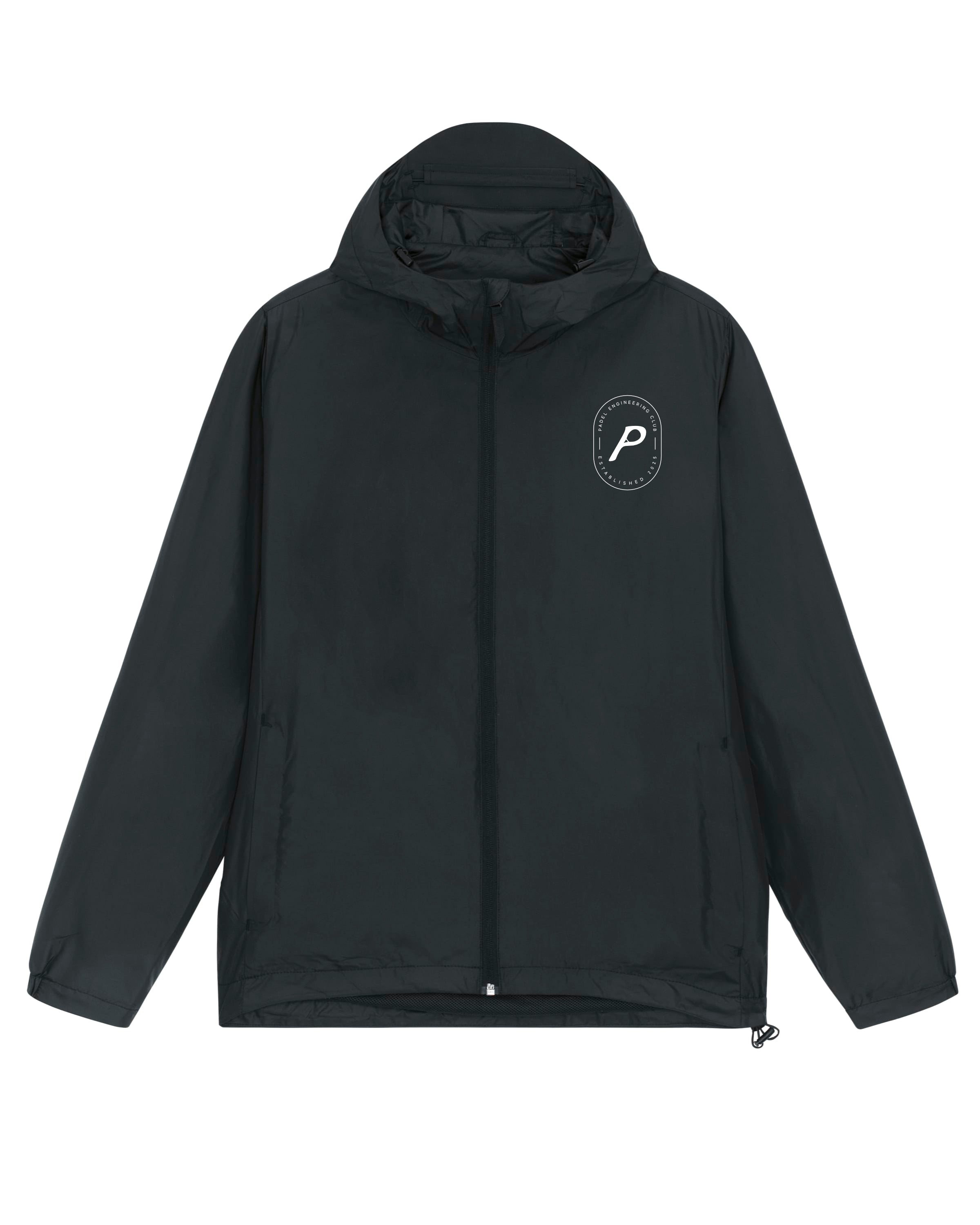 Heritage Black Windbreaker