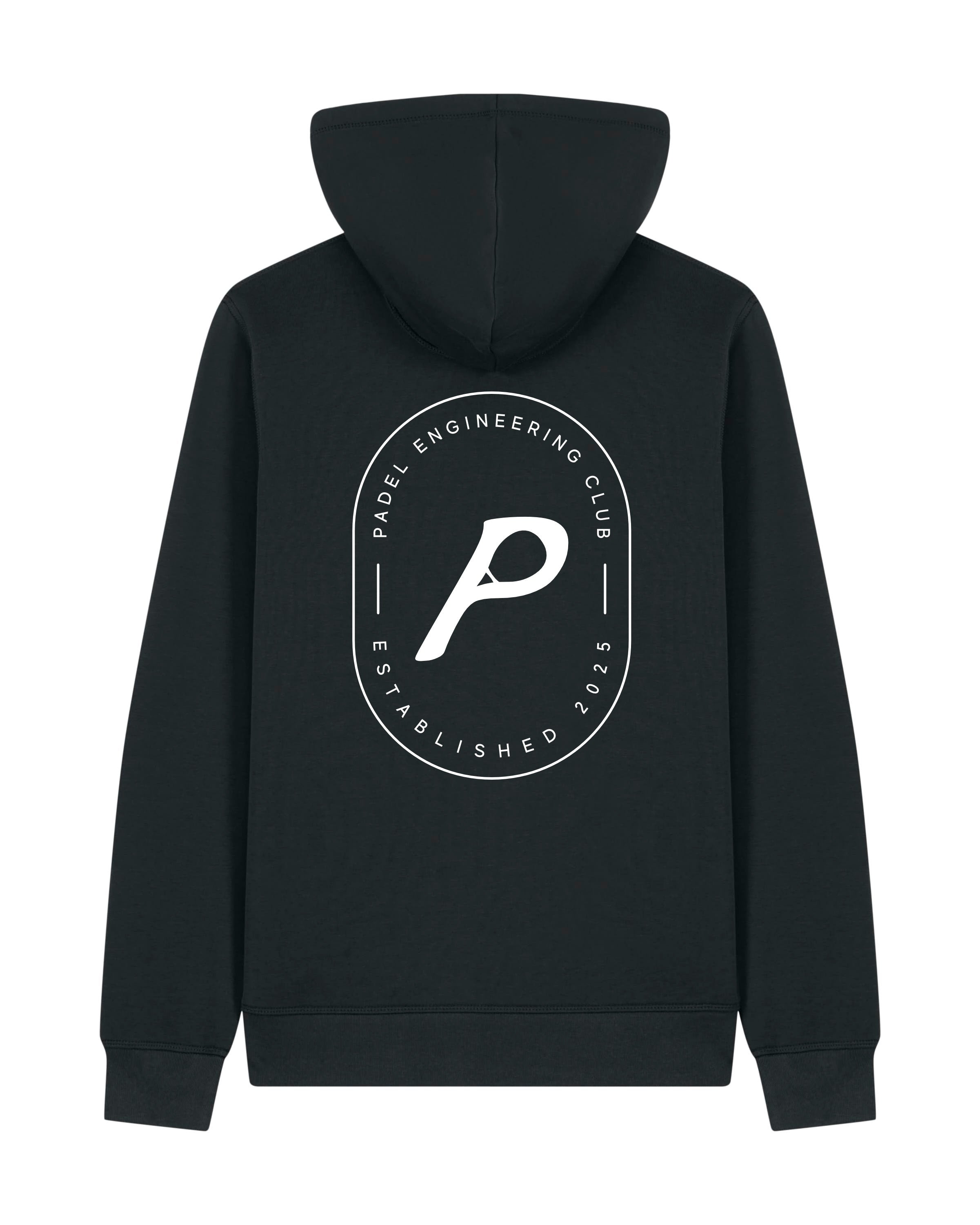 Heritage Black Zipped Hoodie