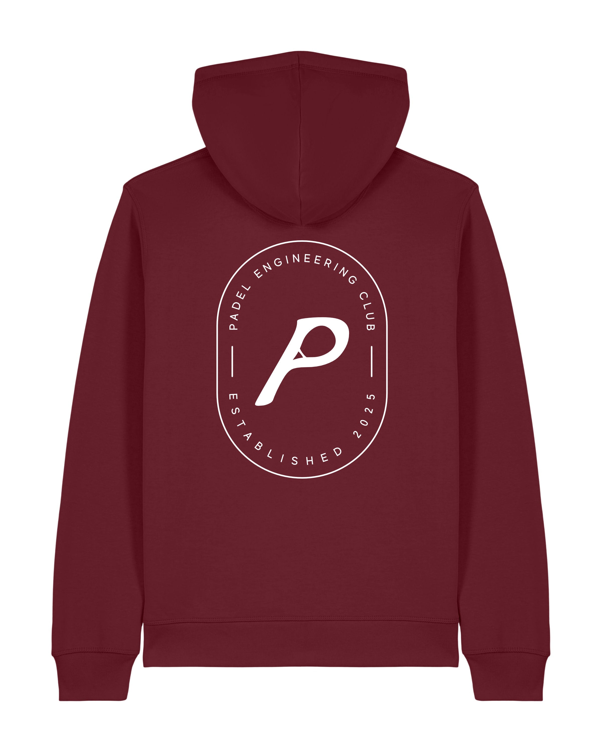 Heritage Burgundy Zipped Hoodie