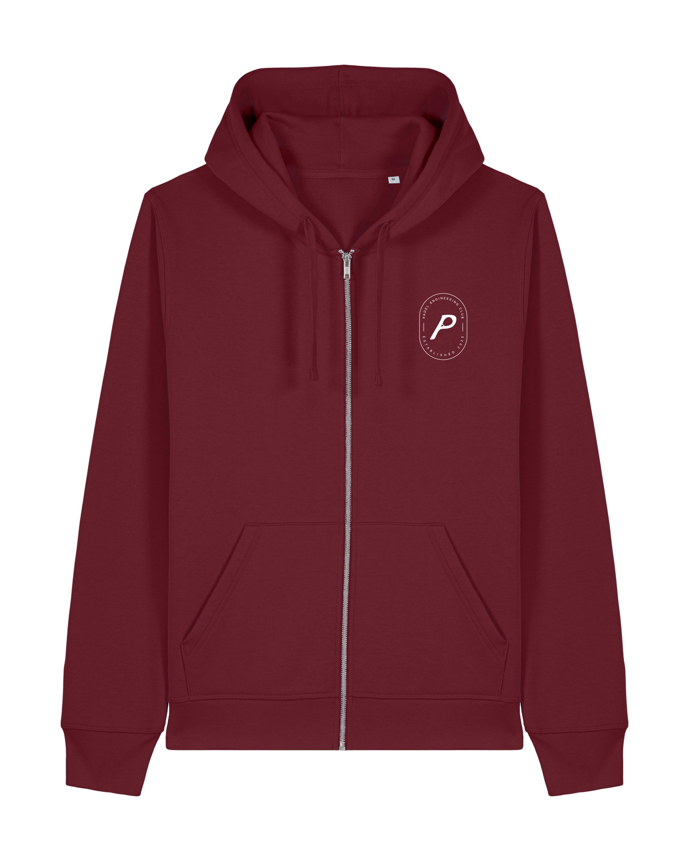 Heritage Burgundy Zipped Hoodie