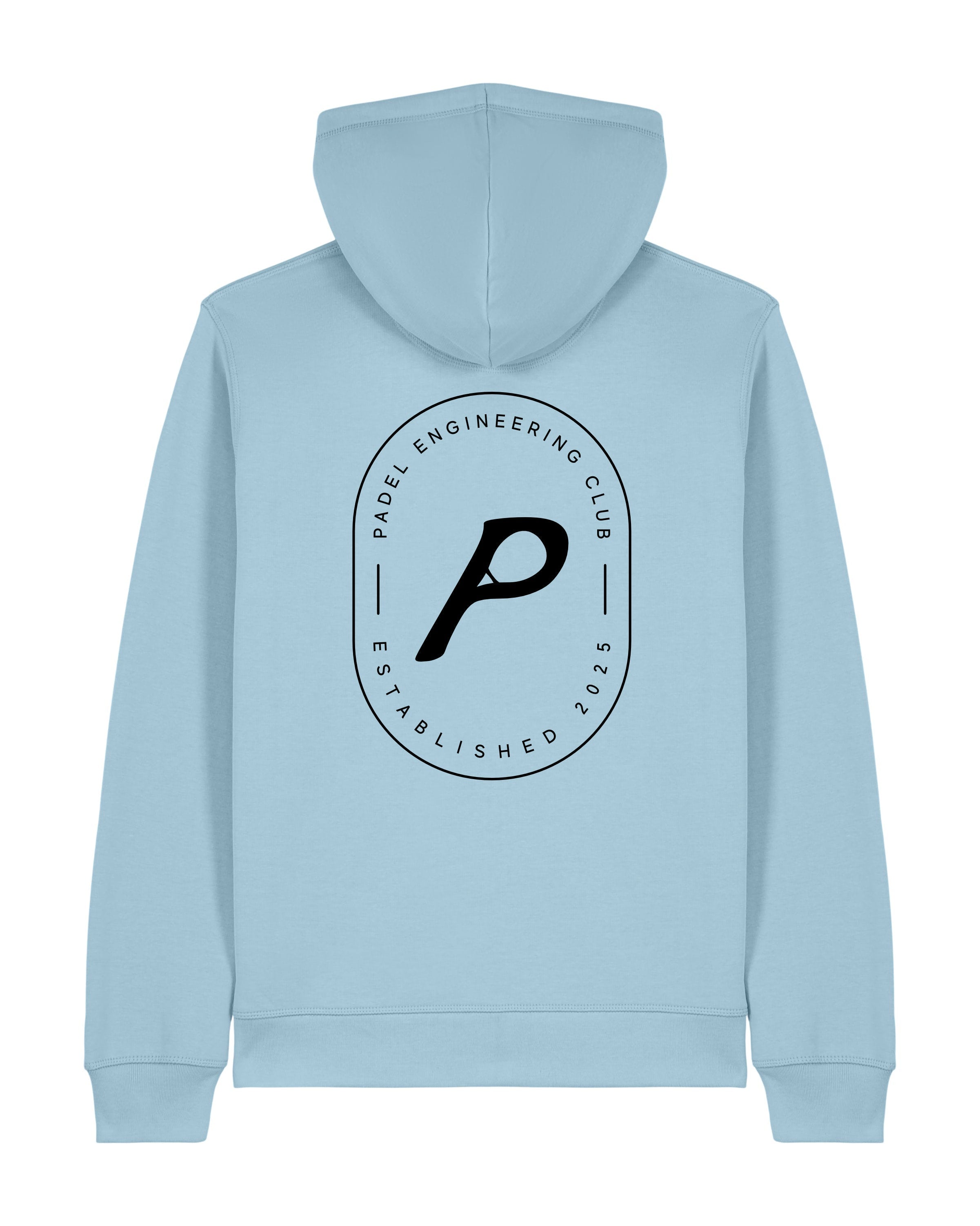 Heritage Sky Blue Zipped Hoodie