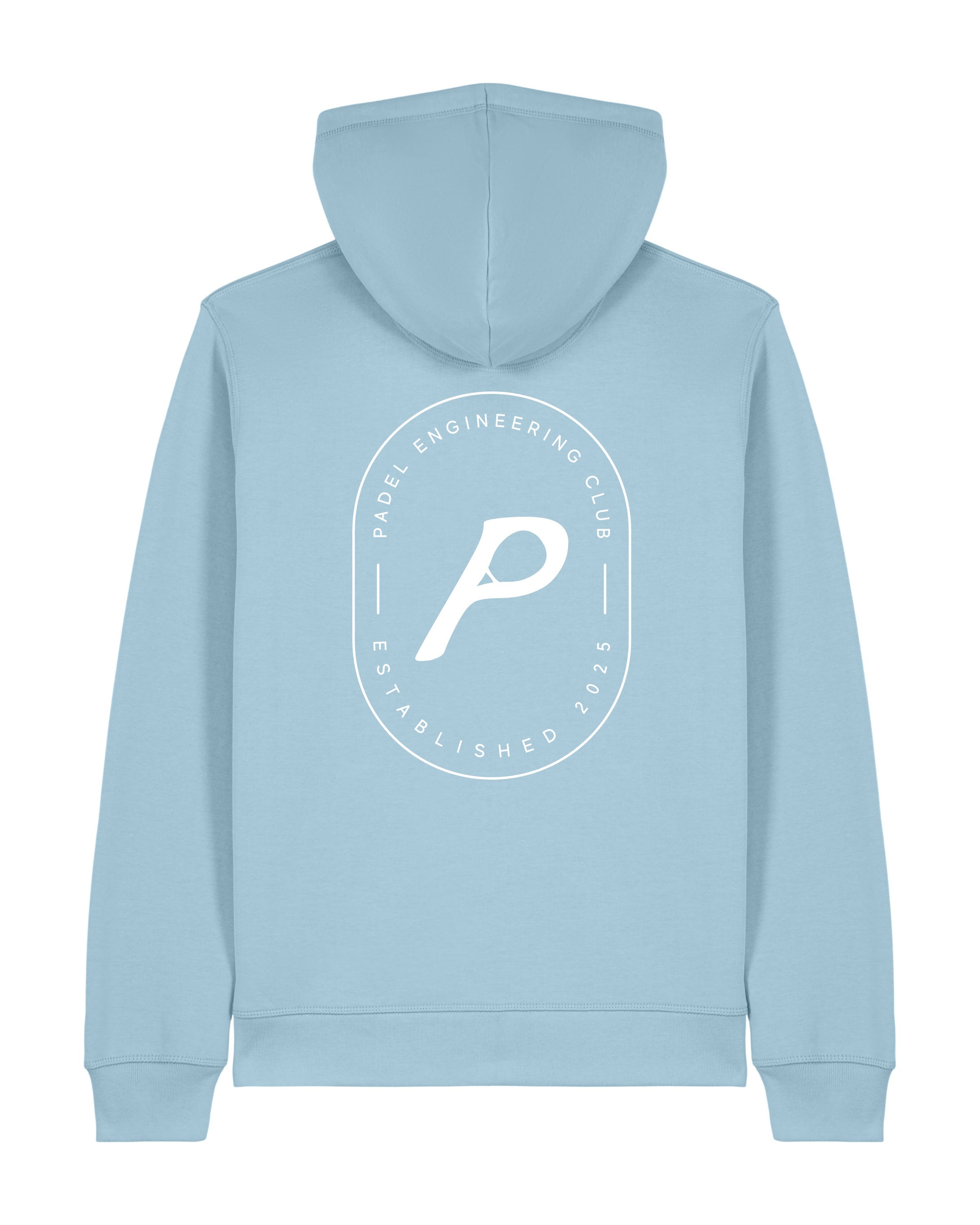 Heritage Sky Blue Zipped Hoodie