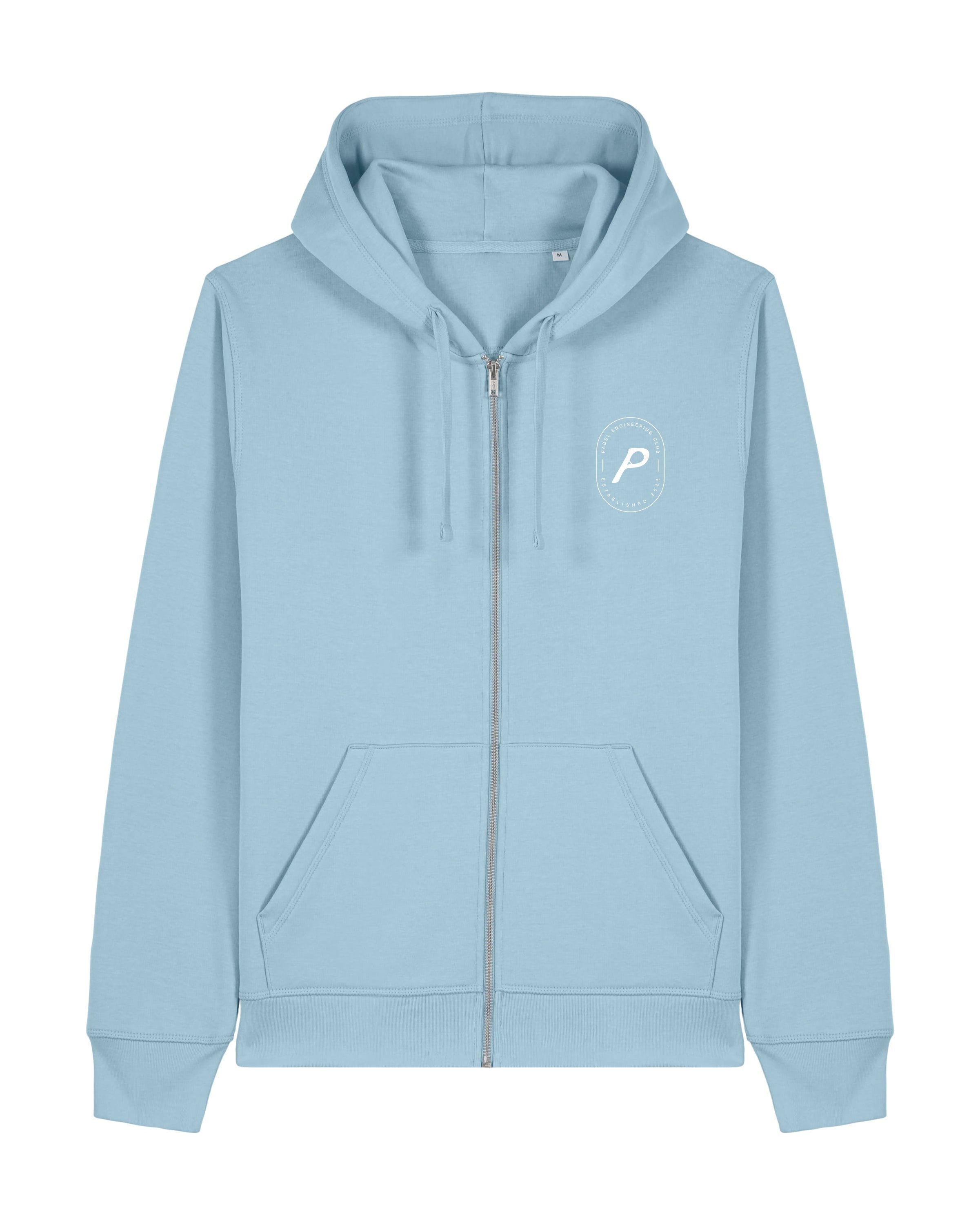 Heritage Sky Blue Zipped Hoodie